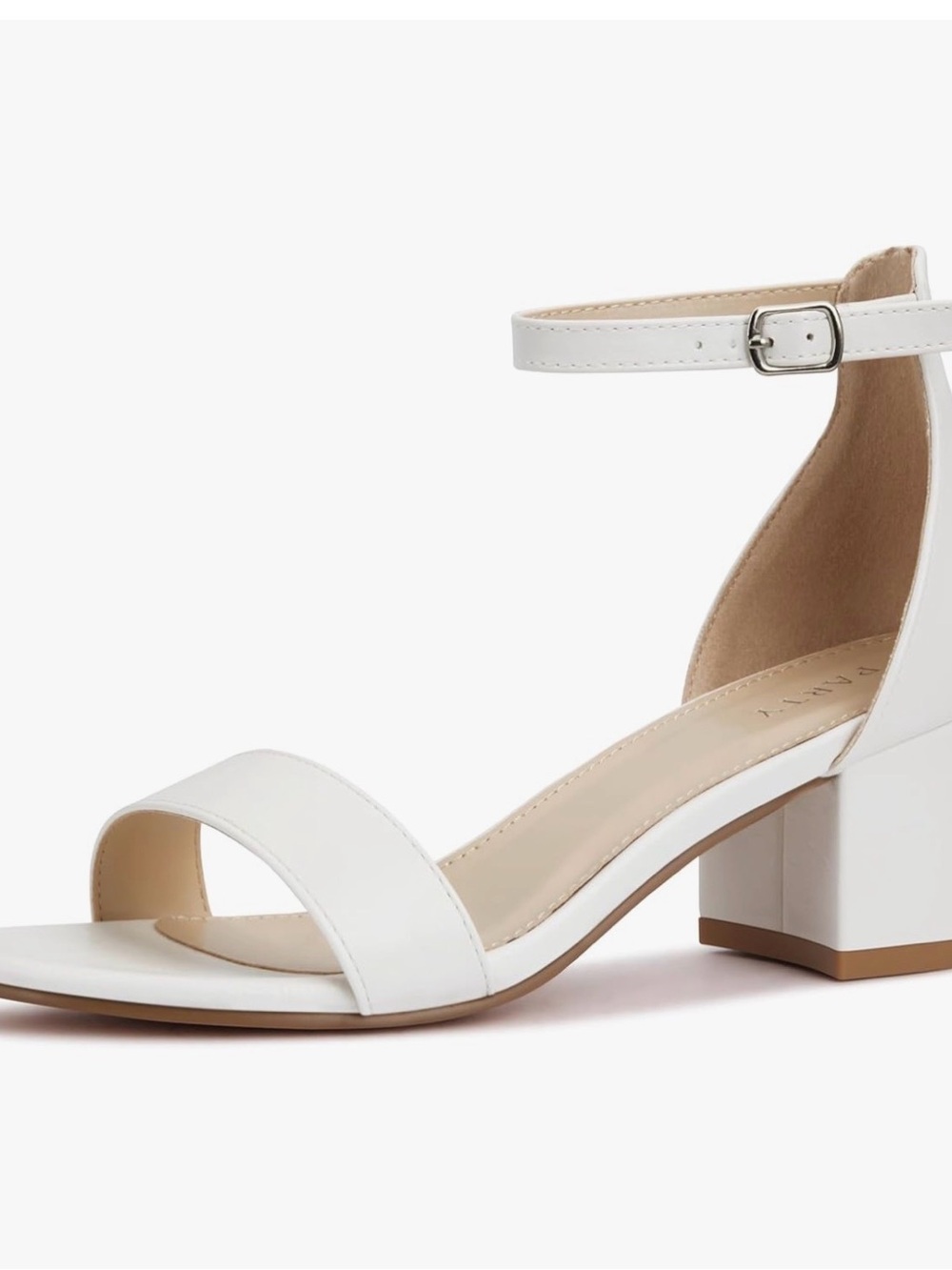 Open Toe Chunky Heel